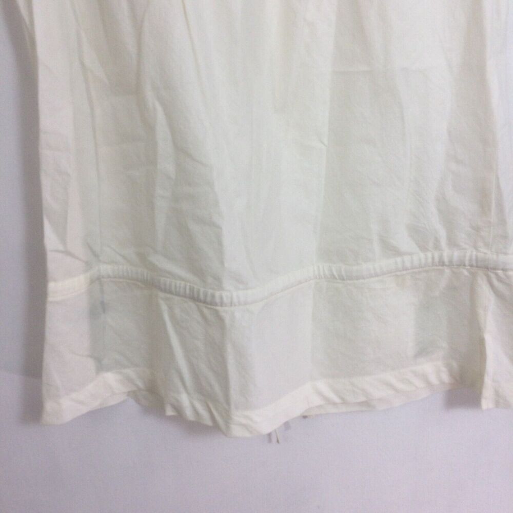 Vince Cotton Sleeveless Crochet Knit Strap Square Neck Tank Top Ivory Small NWT - Picture 10 of 12